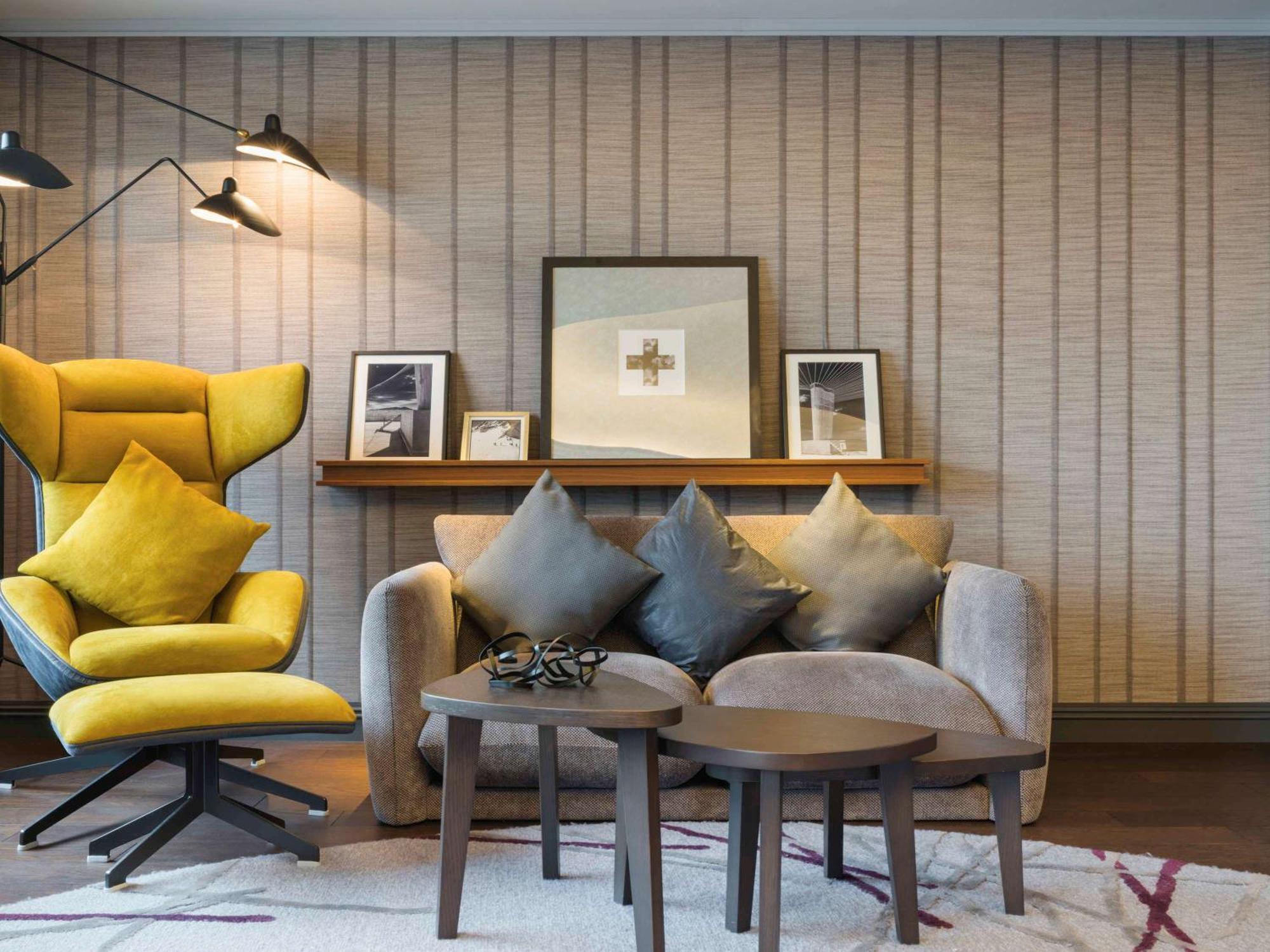 سويس أوتيل نانكاي أوساكا المظهر الخارجي الصورة Interior of a suite at the hotel